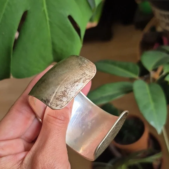 Orville Tsinnie Navajo Style Cuff Bracelate Adjustable - Picture 5 of 15